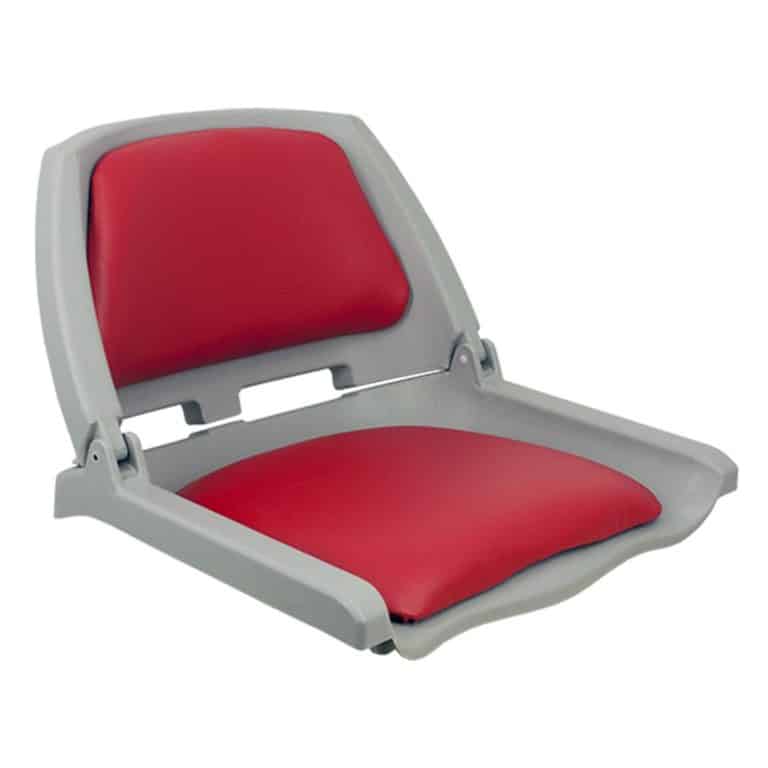 Traveler Fold Down - Gray W/Red Cushion
