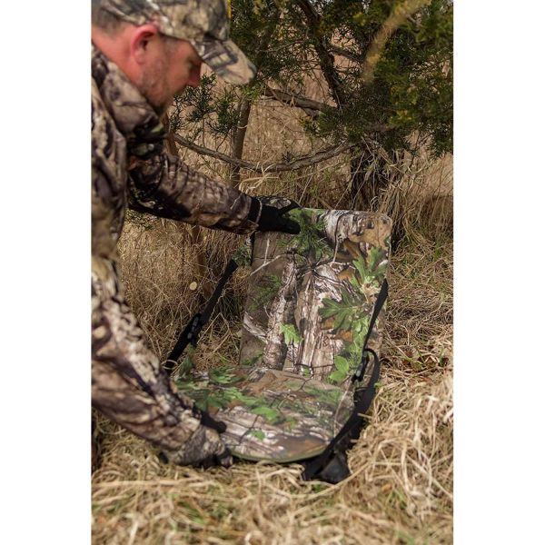 Flat Back Foam Seat - Realtree Xtra Green