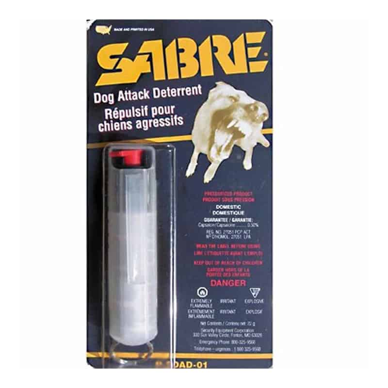 Sabre® Dog Attack Deterrent - Clear Case