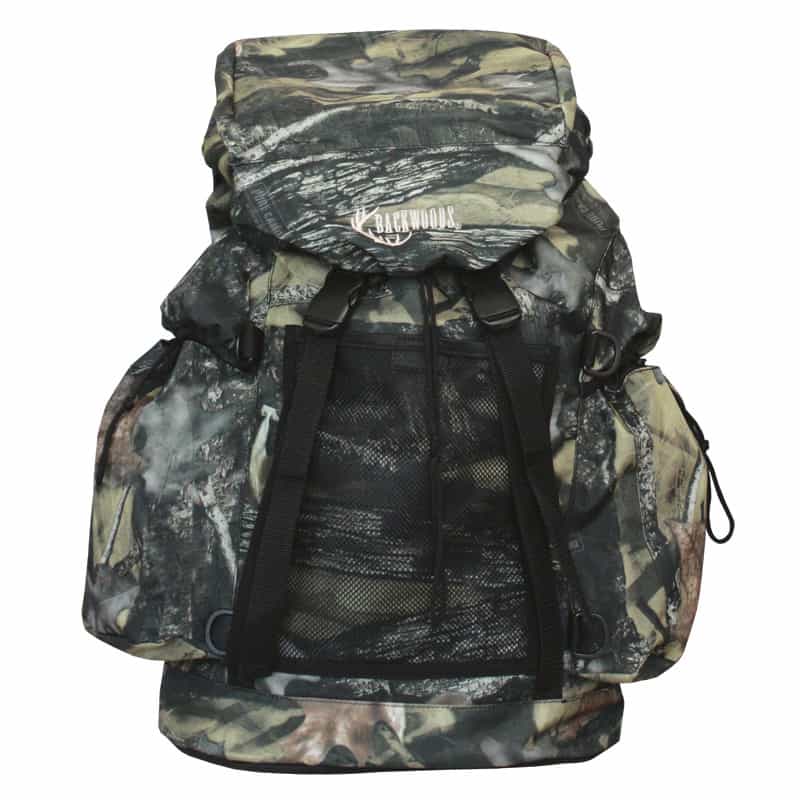 Backwoods Pure Camo heavy duty hunting backpack