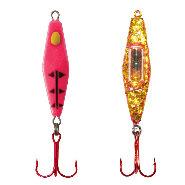 Rattlin' Blade Spoon glow red gold