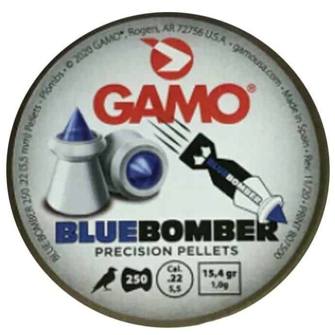GAMO GAMO .22 BLUE BOMBER PELLETS-6322705BL54