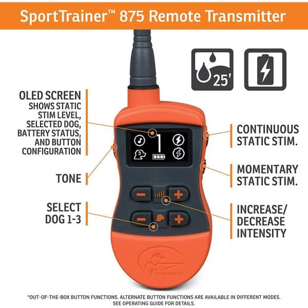 SportTrainer® 875 Remote Trainer