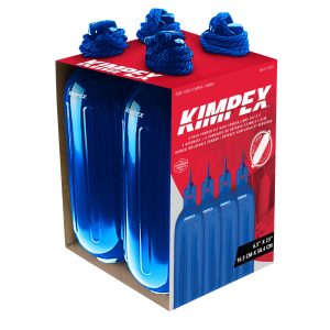 KIMPEX Inflatable Vinyl Fender 4 Pack Box