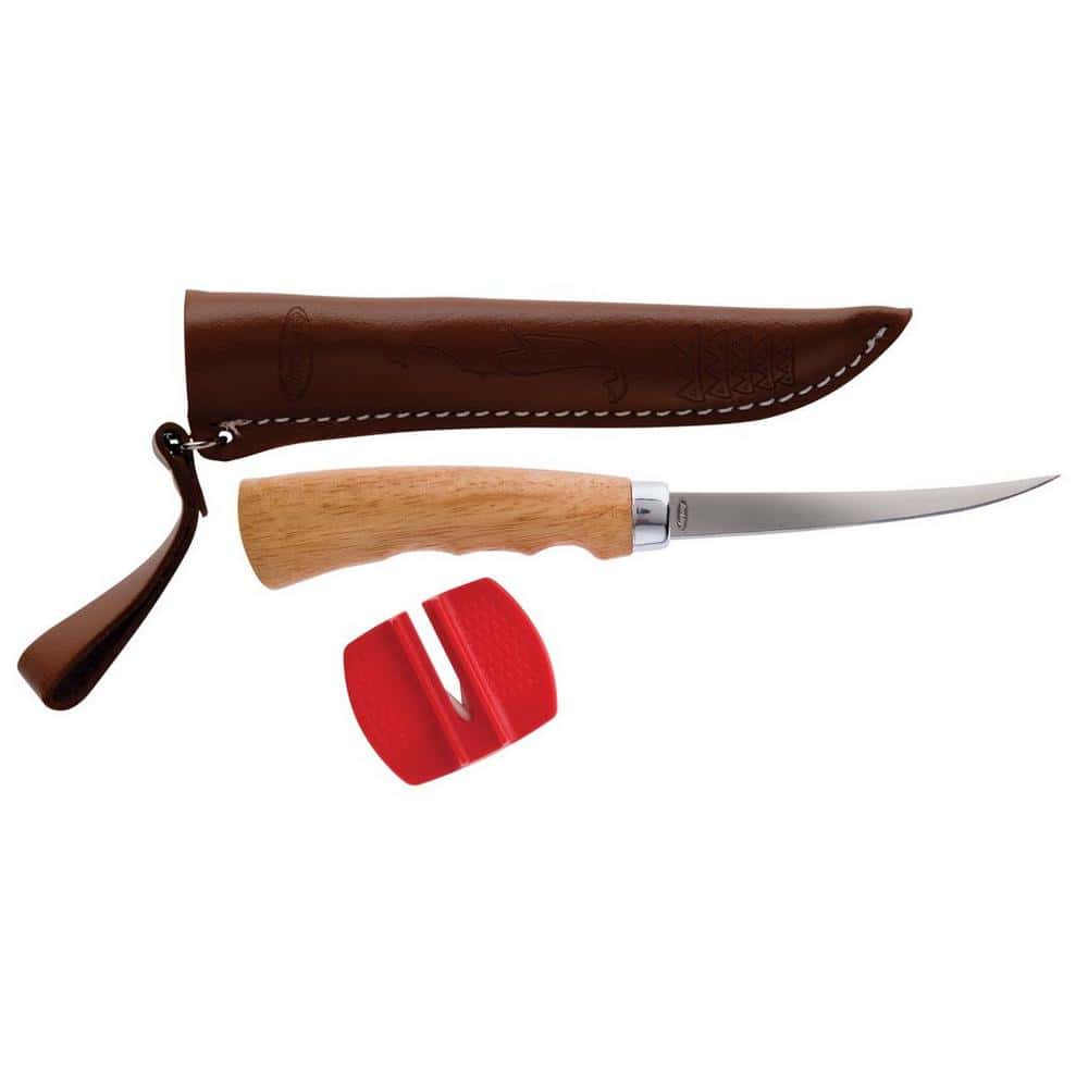 Berkley Wooden Handle Fillet Knife-4in