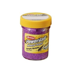 POWERBAIT NATURAL SCENT NYMPH GRAPE TROUT BAIT