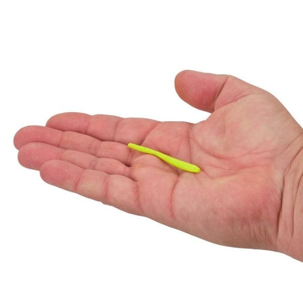 Gulp!® Floating Trout Worm Chartreuse