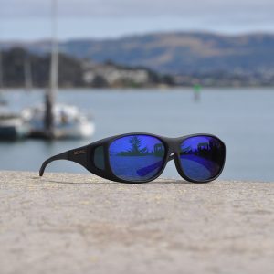 Slim Line (M) Black Polarized Blue Mirror