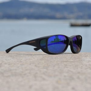 Style Line (MX) Black Polarized Blue Mirror