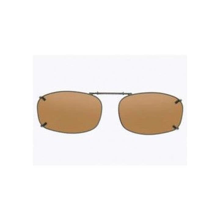 Cocoons Rectangle 5 Polarized Clip-On Sunglasses