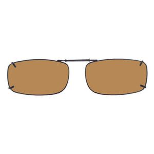 Cocoons Rectangle 15 Polarized Clip-On Sunglasses