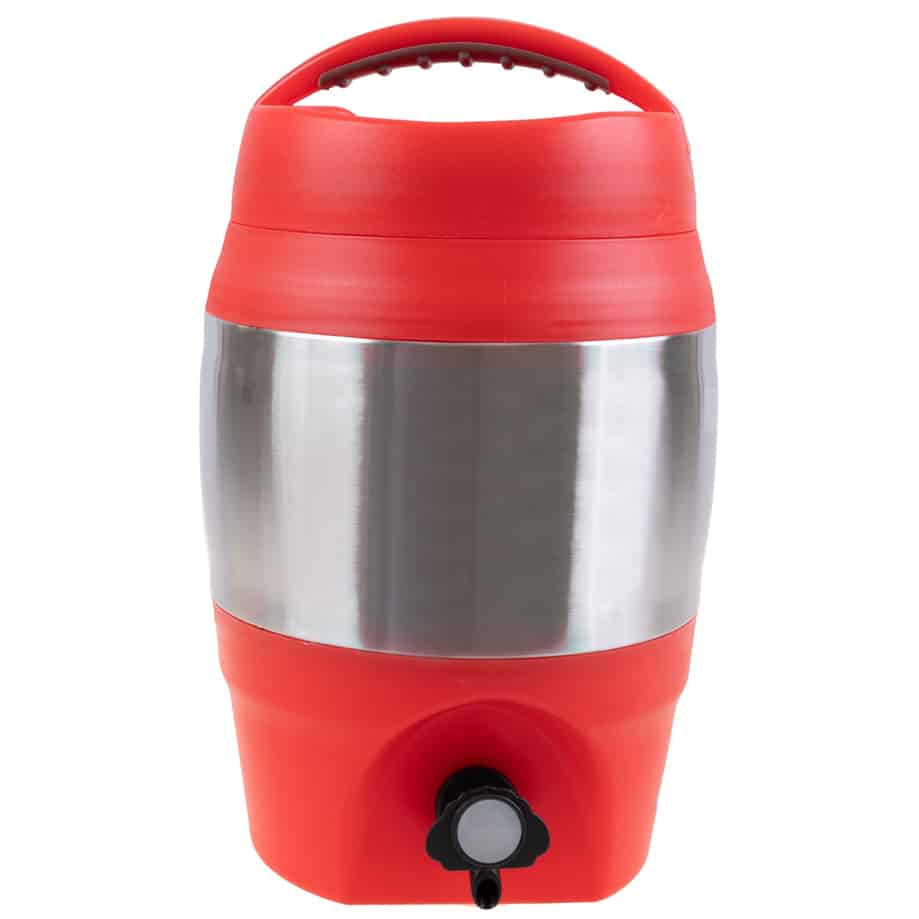 Mega Barrel Mug - 128oz, Red