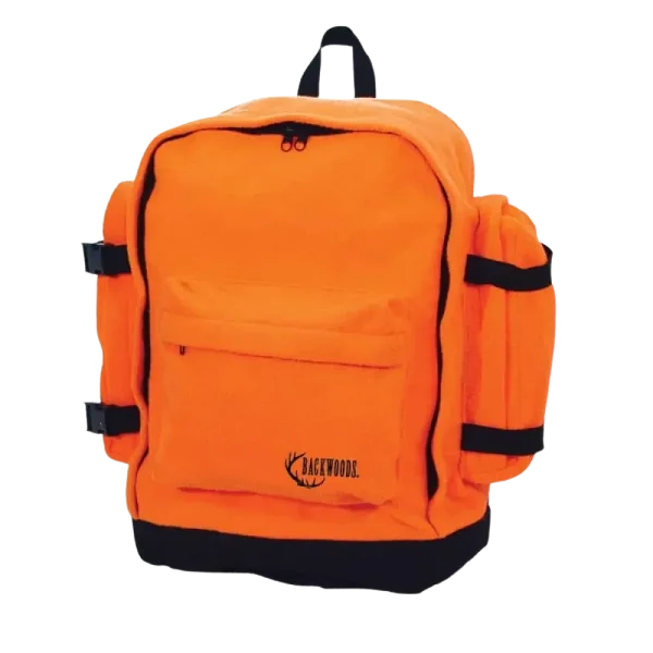 Orange Backpack - Silent Fleece 25L