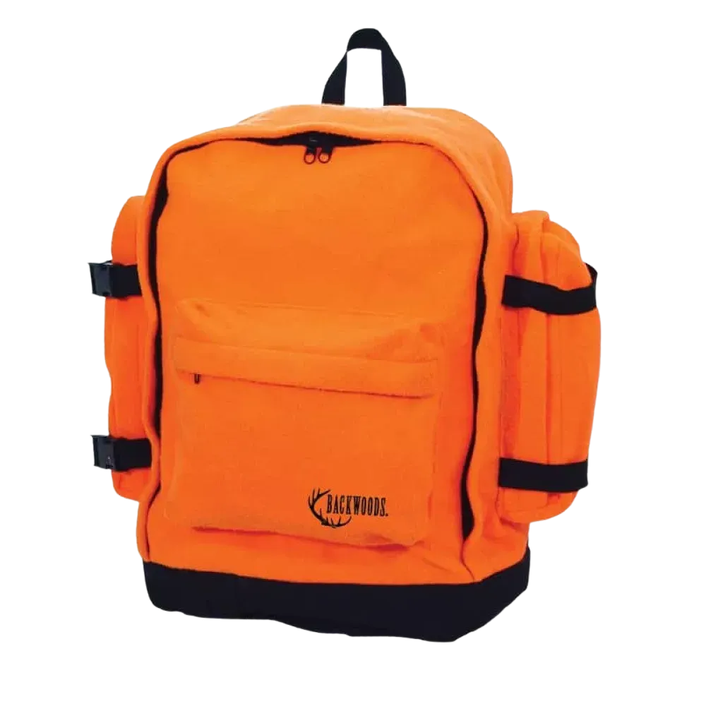 Orange Backpack - Silent Fleece 25L