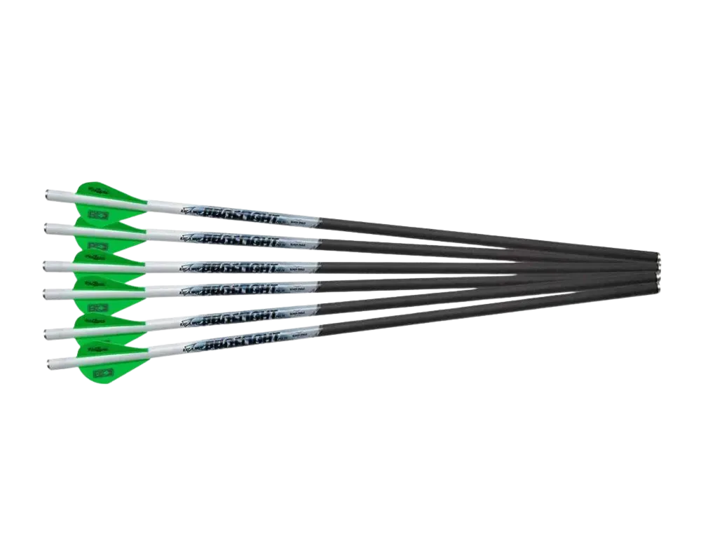 PROFLIGHT™ (16.5″, 18″, OR 20″) CARBON ARROWS – 6 PACK