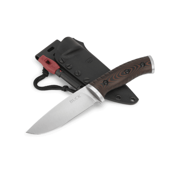 Buck Knives Selkirk Knife Brown/Black Micarta
