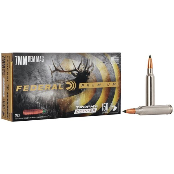 Trophy Copper 7mm Rem Magnum 150 Grain