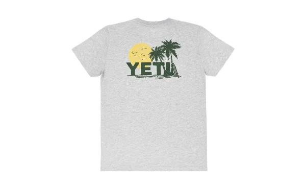 Yeti Surf Sunset Back Heather Gray