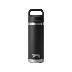 Yeti Rambler 532mL/18oz Reusable Bottle With Chug Cap Black