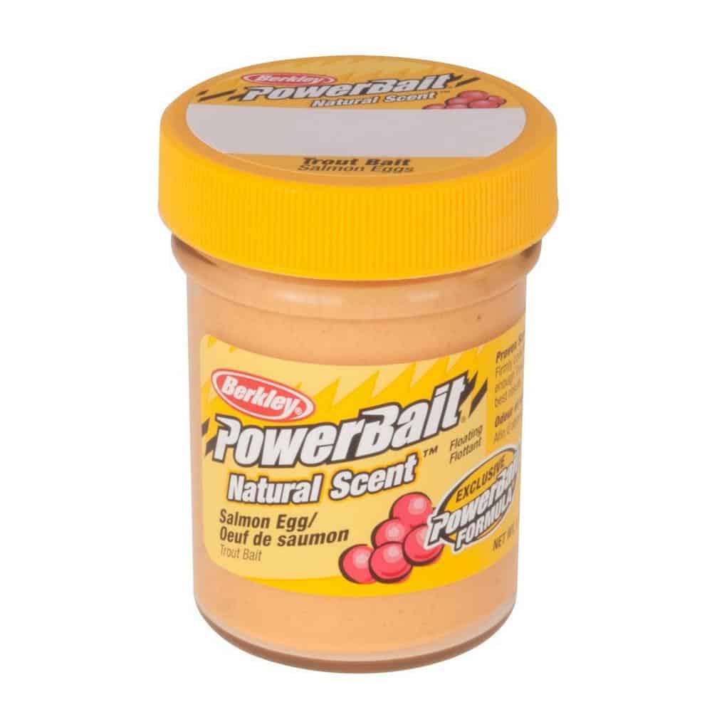 PowerBait® Natural Scent Trout Bait Peach Salmon Egg