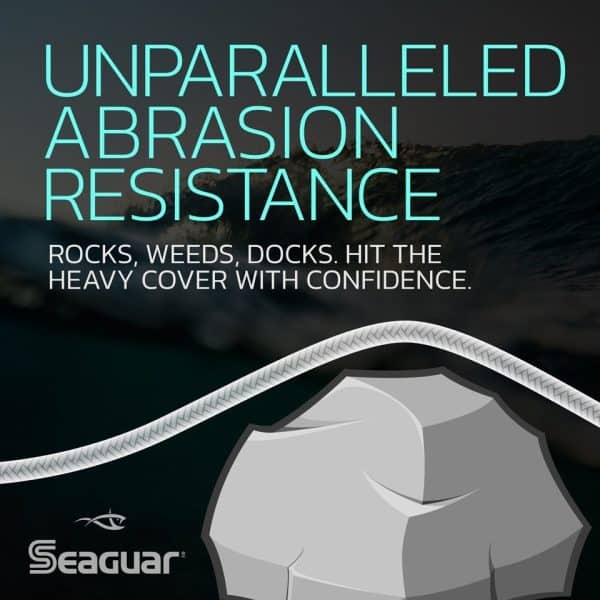 Seaguar Smackdown Flash Green Fluorocarbon Braid Lines