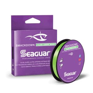 Seaguar Smackdown Flash Green Fluorocarbon Braid Lines