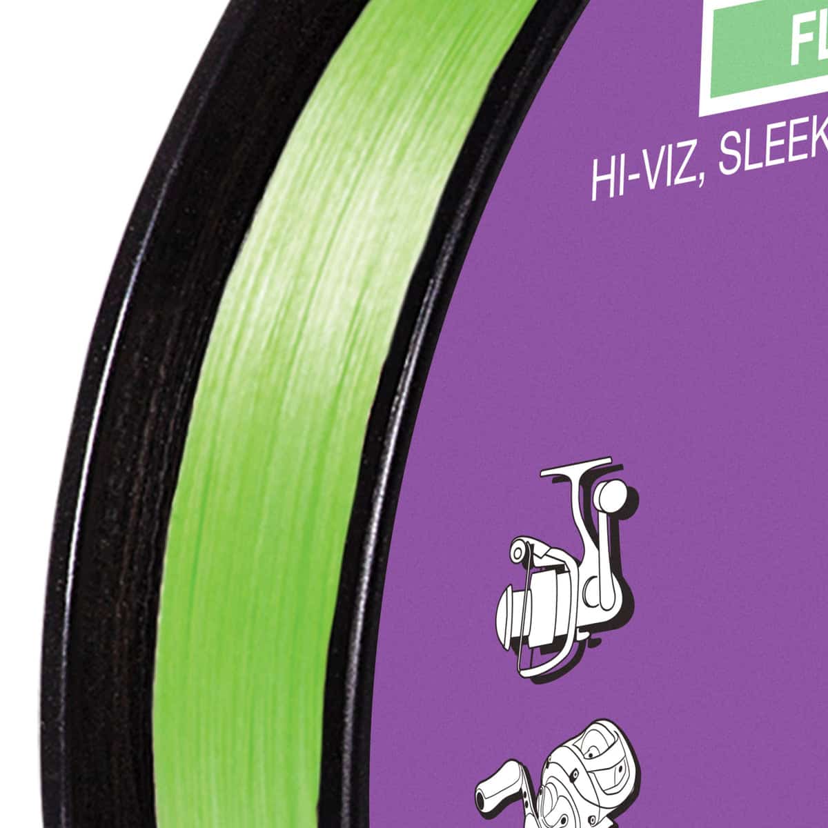 Smackdown Flash Green Fluorocarbon Braid Lines