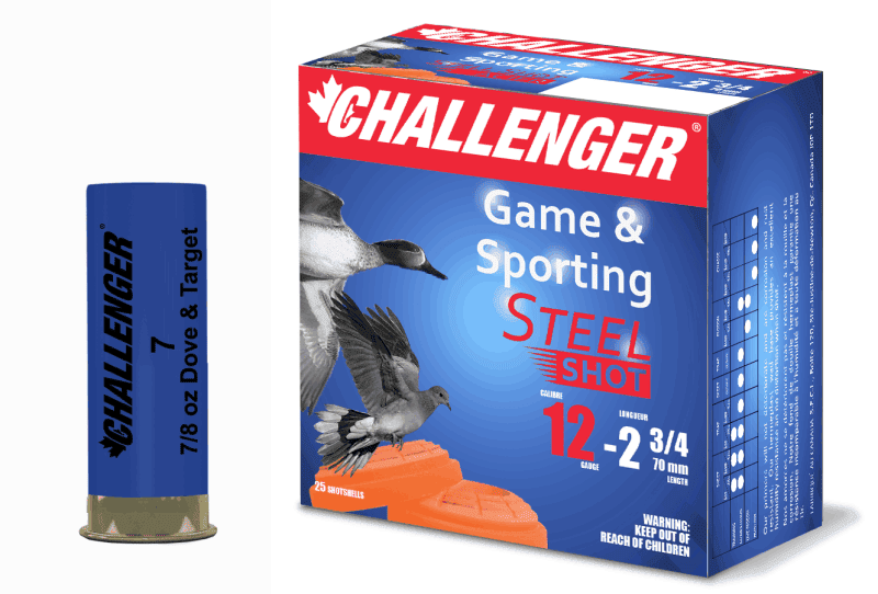 Challenger 12 Gauge Dove & Target Steel Shot