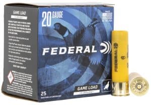 Game Load 20 Gauge 6 Shot