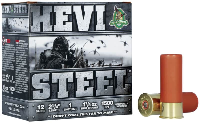 HEVI-Steel 12 Gauge 2 3/4 in 1 Shot Size