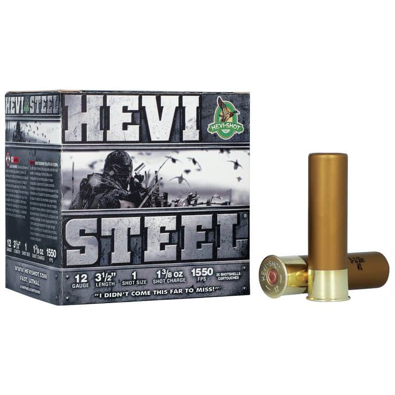 HEVI-Steel 12 Gauge 3 1/2 in 1 Shot Size