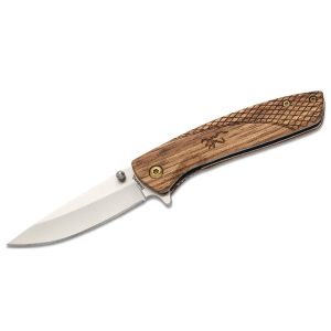 Browning Pursuit Knife Zebrawood