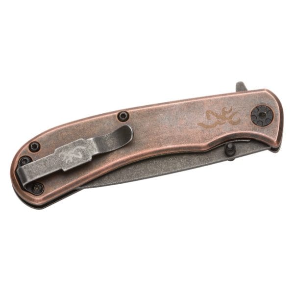 Browning Rivet Knife Copper