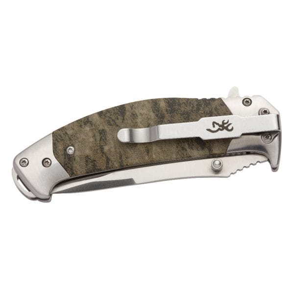 Browning Tactical Hunter Knife Mossy Oak Bottomland