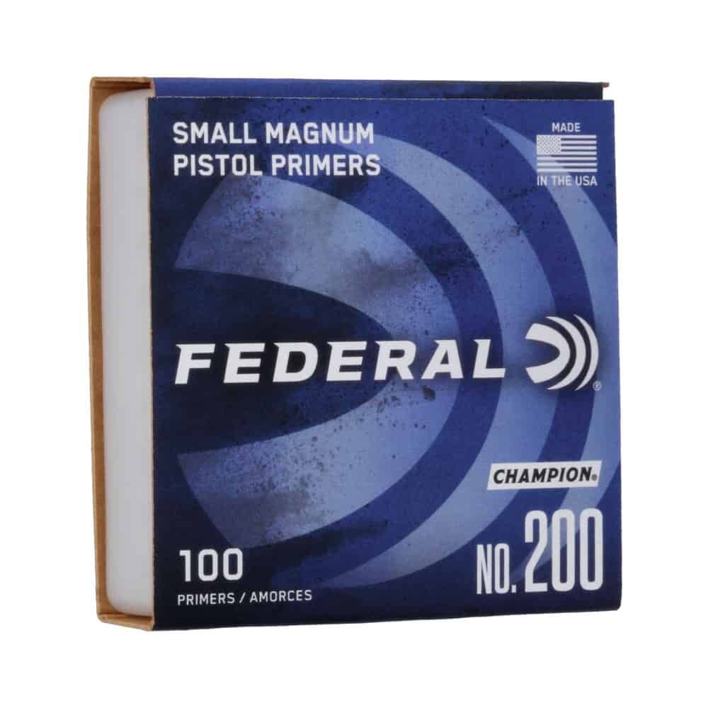 Federal Champion Centerfire Primer .200 Small Magnum Pistol