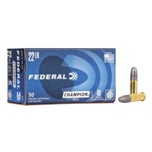 Federal Champion Training Rimfire 22 LR 40 Grain