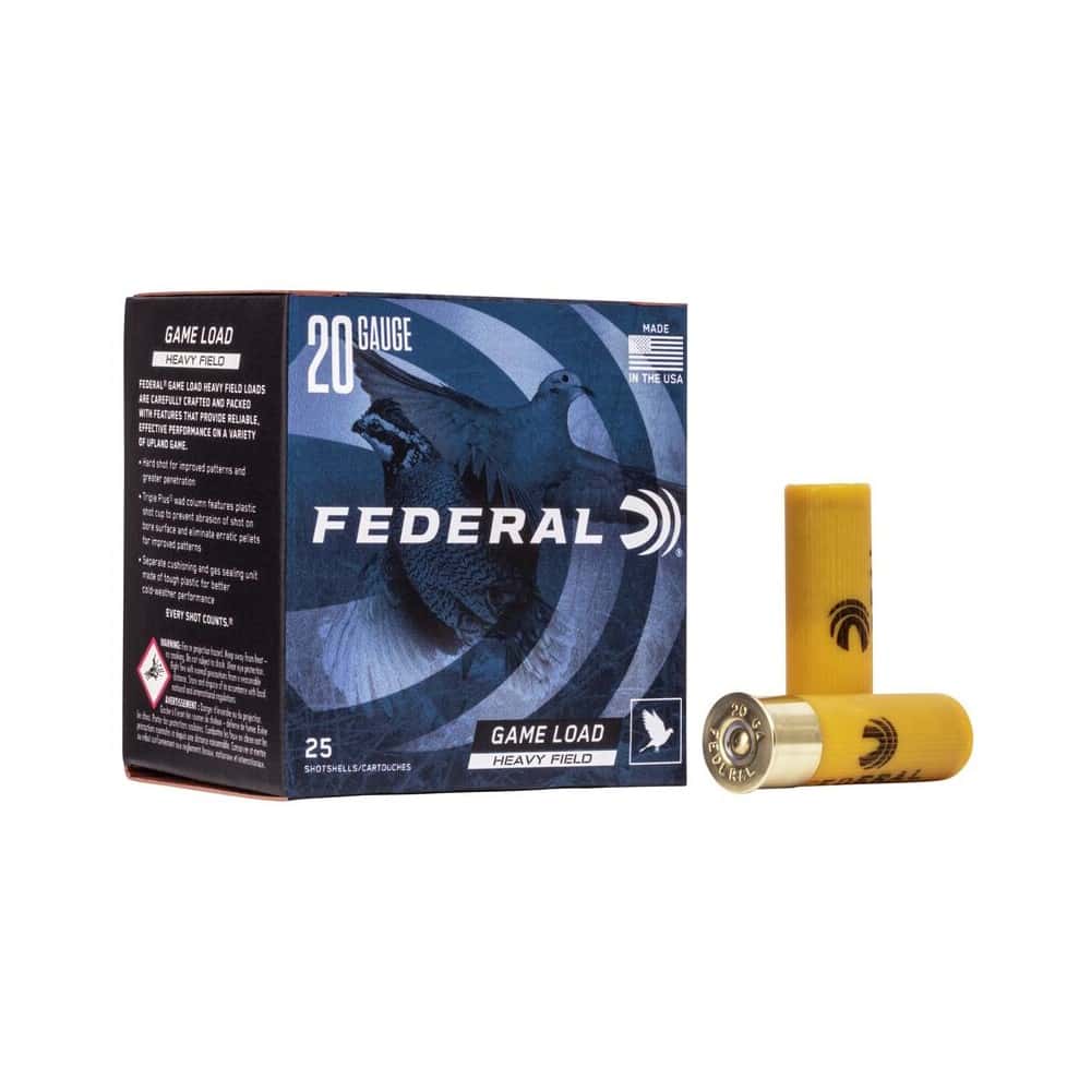 Federal Game Load Upland Heavy Field 20 Gauge