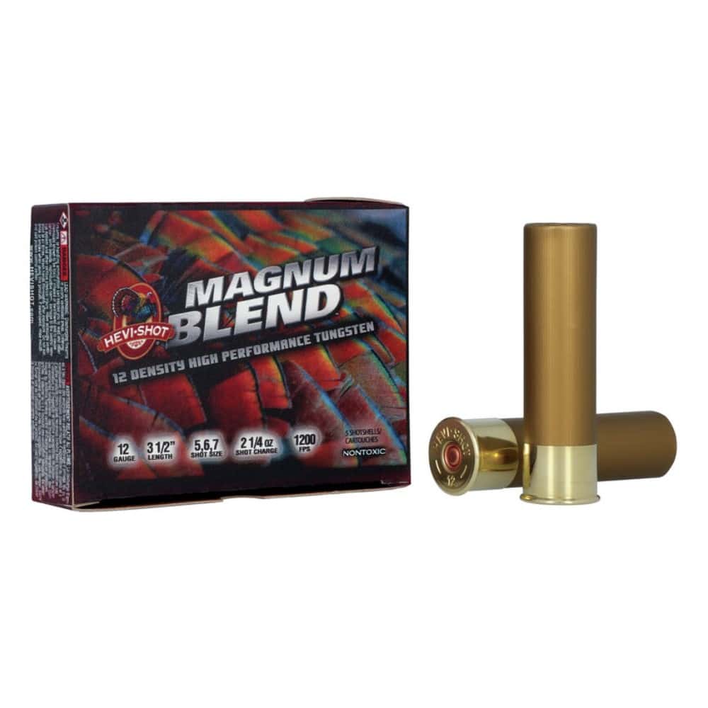 Hevi-Shot Magnum Blend 12 Gauge 5 6 7 Shot Size