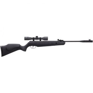 Express Hunter Nitro Mag Powered Break Barrel Rifle - Black, 4x32 Scope