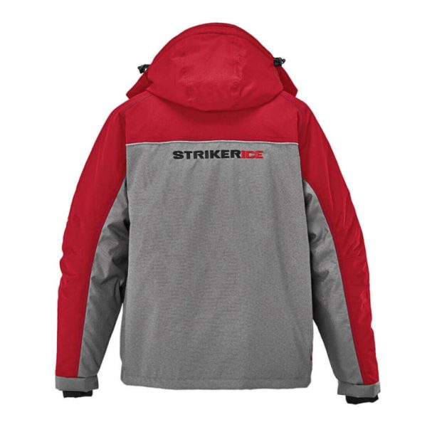 Striker Brands Hardwater Jacket Gray/Red