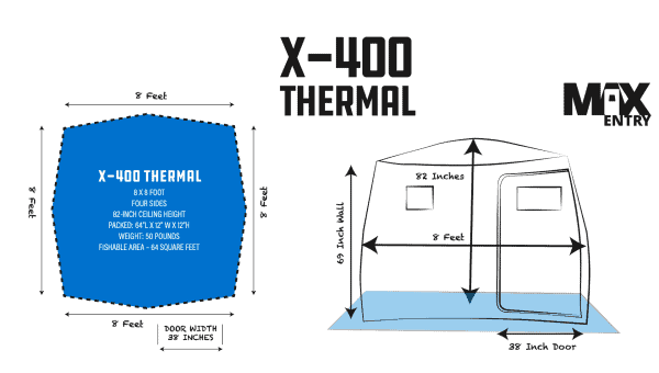 CLAM X-400 THERMAL HUB SHELTER