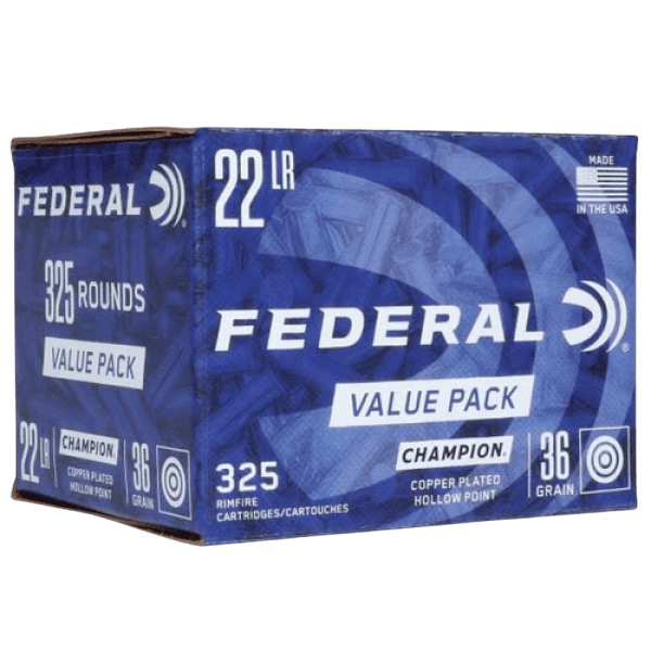 Federal Champion 22cal ammo 325 rd Pack