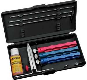 Lansky Standard 3-Stone System Precision Knife Sharpening Kit