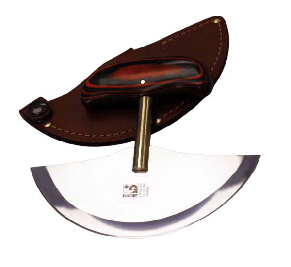 GROHMANN The Ulu Knife W/Leather