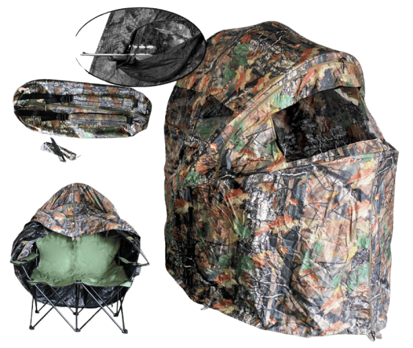 ALTAN SAFE OUTDOORS Our Chair Blind - 2 person