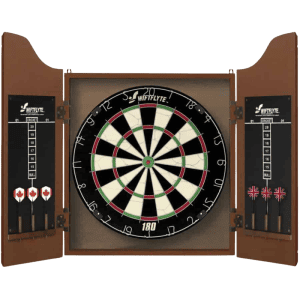 Swiftflyte Classic Series Dart Board and Cabinet Set