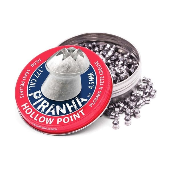 Crosman Premier Piranha Hollowpoint Pellets .177 Cal.