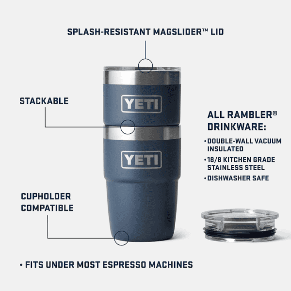 Yeti Rambler® 8oz/236ml Stackable Cup with MagSlider™ Lid