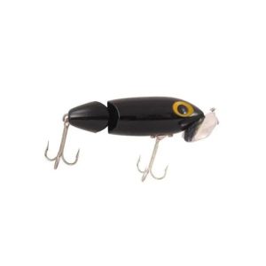 Arbogast Jointed Jitterbug Clicker Black