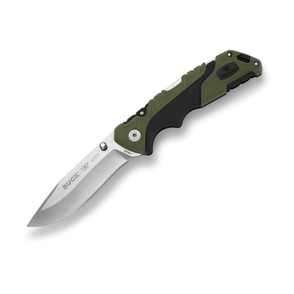 Buck Knives Folding Pursuit Knife Green